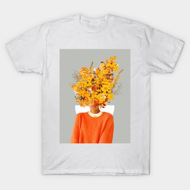 I Saw You Flower in the reflection of my Soul T-Shirt by FrankMoth